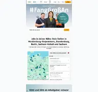 Kleine Seitenvorschau von odeg-karriere.de