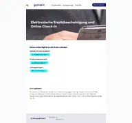 Kleine Seitenvorschau von praxis-check-in.de
