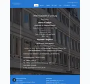 Kleine Seitenvorschau von praxiscoburg-ok.de