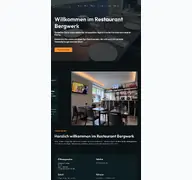 Kleine Seitenvorschau von restaurant-bergwerk.de