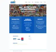 Kleine Seitenvorschau von nmv-union.de