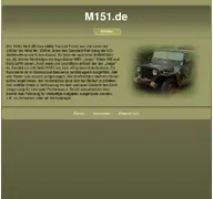 Kleine Seitenvorschau von m151.de