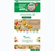 Kleine Seitenvorschau von noa-pflanzlich.de