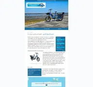 Kleine Seitenvorschau von fahrradverleih-vanraden.de