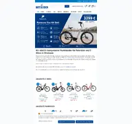 Kleine Seitenvorschau von fahrrad-wittstock.de