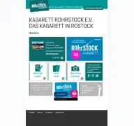 Kleine Seitenvorschau von kabarett-rohrstock.de