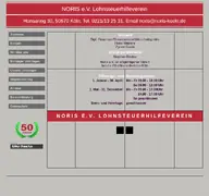 Kleine Seitenvorschau von noris-koeln.de