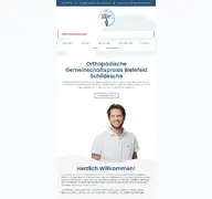 Kleine Seitenvorschau von orthopaedische-praxis-bielefeld.de
