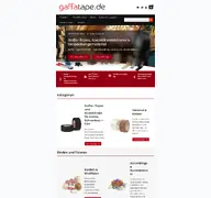 Kleine Seitenvorschau von gaffatape.de
