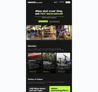Kleine Seitenvorschau von gaiser-bikeshop.de