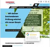 Kleine Seitenvorschau von fahrschule-mansfeld.de