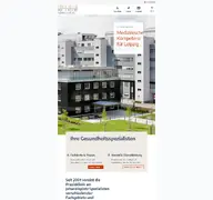 Kleine Seitenvorschau von praxisklinik-johannisplatz-leipzig.de