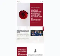 Kleine Seitenvorschau von praxisklinik-rosengarten.de