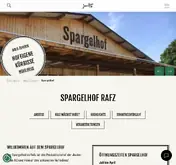 Kleine Seitenvorschau von spargelhof-rafz.ch