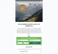 Kleine Seitenvorschau von lenk-simmental.ch