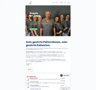 Kleine Seitenvorschau von praxis-lapp.de