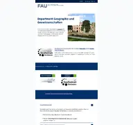 Kleine Seitenvorschau von geo.nat.fau.de