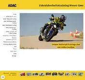 Kleine Seitenvorschau von fahrsicherheitstraining-weser-ems.de