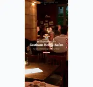 Kleine Seitenvorschau von gasthaus-heimathafen.de