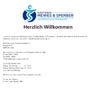 Kleine Seitenvorschau von praxis-mewes-sperber.de