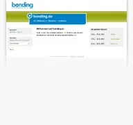 Kleine Seitenvorschau von www2.bonding.de