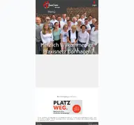 Kleine Seitenvorschau von praxisnetz-dormagen.de