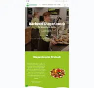 Kleine Seitenvorschau von xn--bckerei-diepenbrock-gwb.de