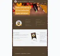 Kleine Seitenvorschau von helin-pizzeria.de