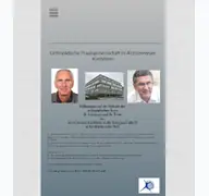 Kleine Seitenvorschau von praxisortho.de