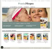 Kleine Seitenvorschau von praxis-pflegen.de