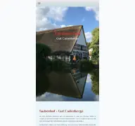 Kleine Seitenvorschau von taubenhof-cadenberge.de