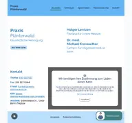 Kleine Seitenvorschau von praxis-plaenterwald.de