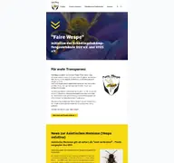 Kleine Seitenvorschau von faire-wespe.de