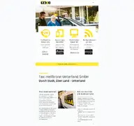 Kleine Seitenvorschau von taxi-unterland.de