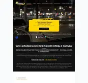 Kleine Seitenvorschau von taxi-zentrale-passau.de