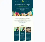 Kleine Seitenvorschau von biomarkt-siegen.de