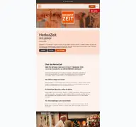 Kleine Seitenvorschau von herbstzeit-bremen.de