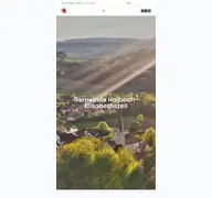 Kleine Seitenvorschau von haibach-elisabethszell.de