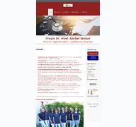 Kleine Seitenvorschau von praxis-weber-ziegert.de