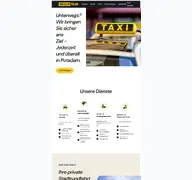 Kleine Seitenvorschau von hallotaxipotsdam.de