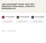 Kleine Seitenvorschau von praxis-weikert.de