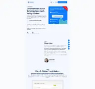 Kleine Seitenvorschau von unternehmercircle-holding.at