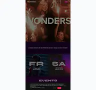 Kleine Seitenvorschau von wonders-club.de