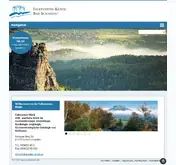Kleine Seitenvorschau von falkenstein-klinik.de