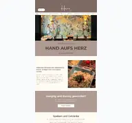 Kleine Seitenvorschau von handaufsherz-restaurant.de