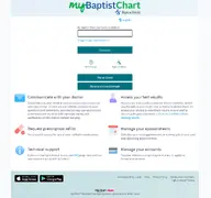 Kleine Seitenvorschau von baptistchart.com