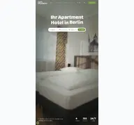 Kleine Seitenvorschau von adaptapartments.de