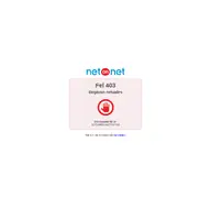 Kleine Seitenvorschau von netonnet.se