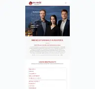 Kleine Seitenvorschau von ihr-anwalt-rostock.de
