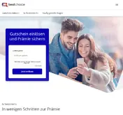 Kleine Seitenvorschau von premium.einloesen.de